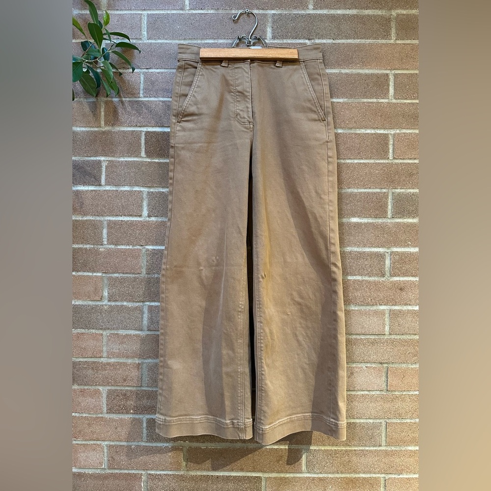 Everlane Wide Leg Crop in Ochre